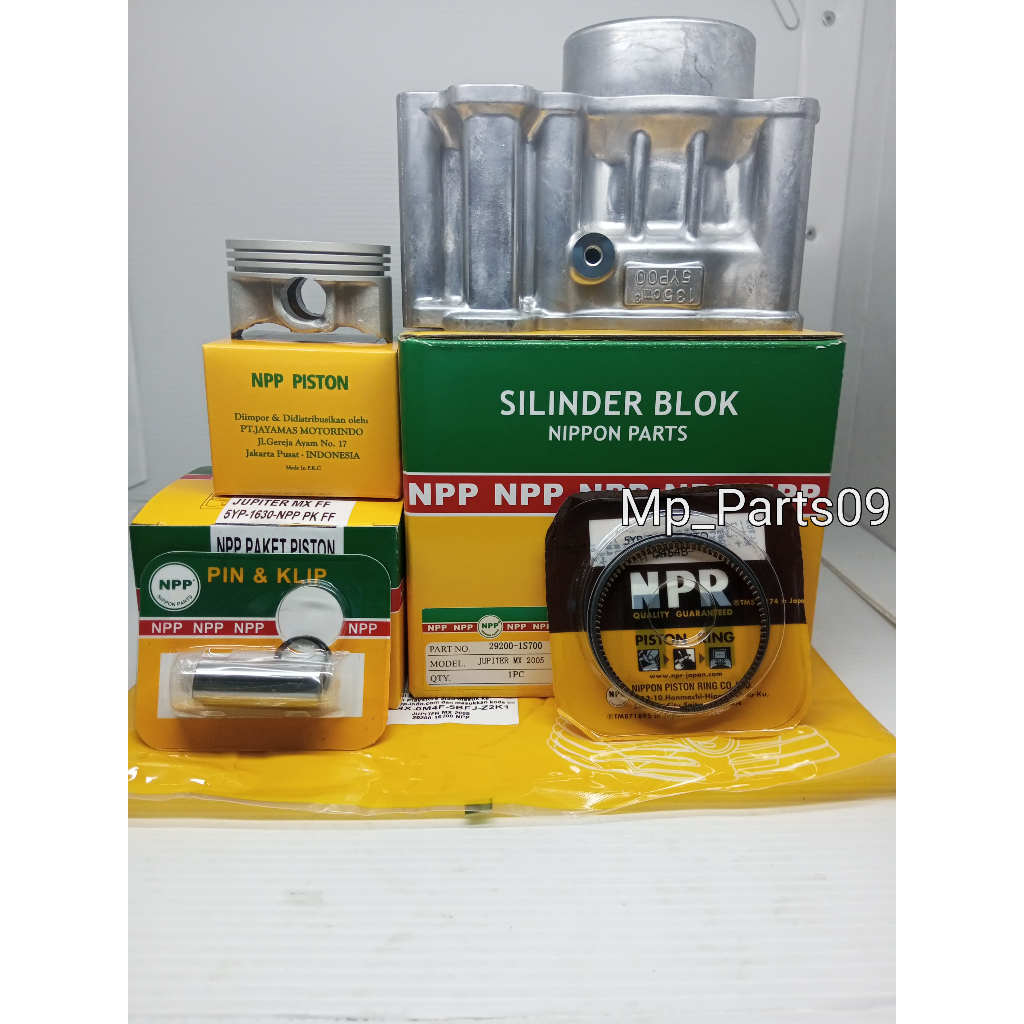 Blok Seher Plus Piston Kit Jupiter MX OLD Jupiter MX New 135 NPP