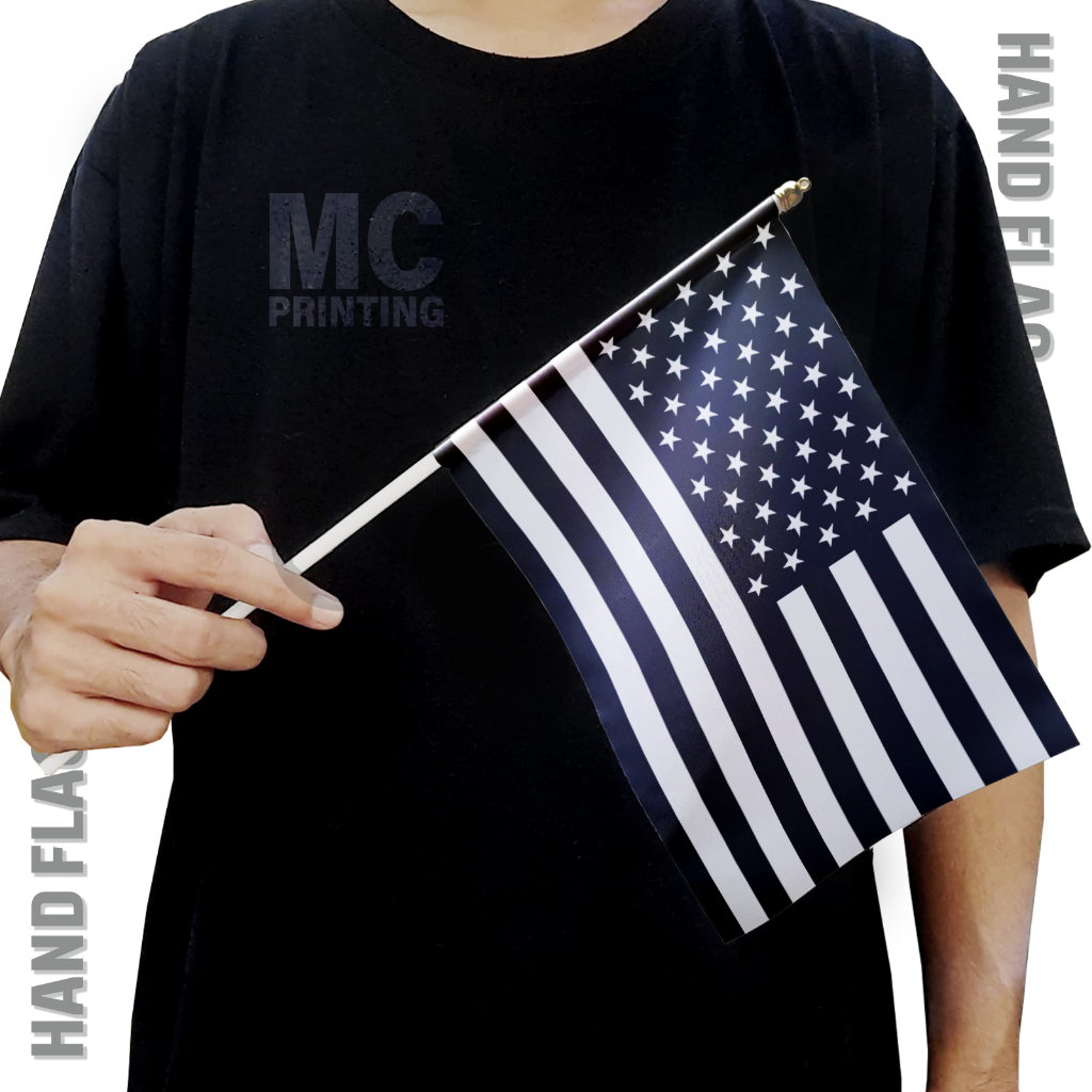 Bendera Tangan Amerika Hitam Black American Flag USA Flag Bendera USA flag of stankonia Amerika seri
