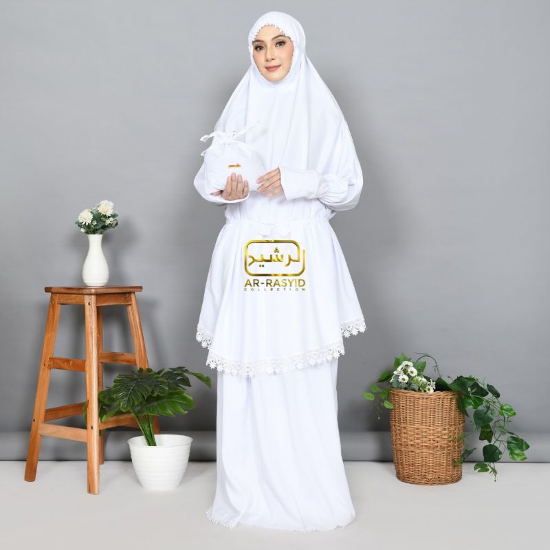 Mukena Umroh/haji  Bahan Katun Halus Lembut Adem