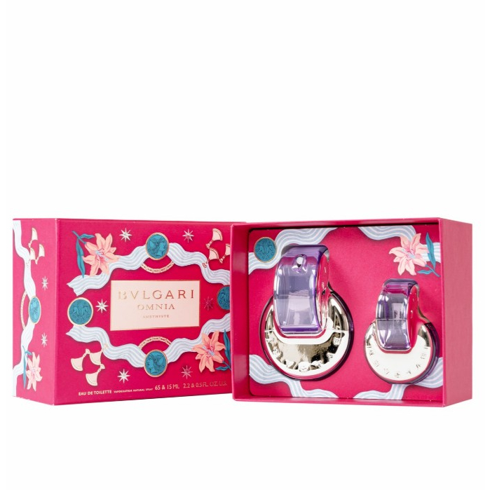 Bvlgari Omnia Amethyste EDT Set - Parfum Original