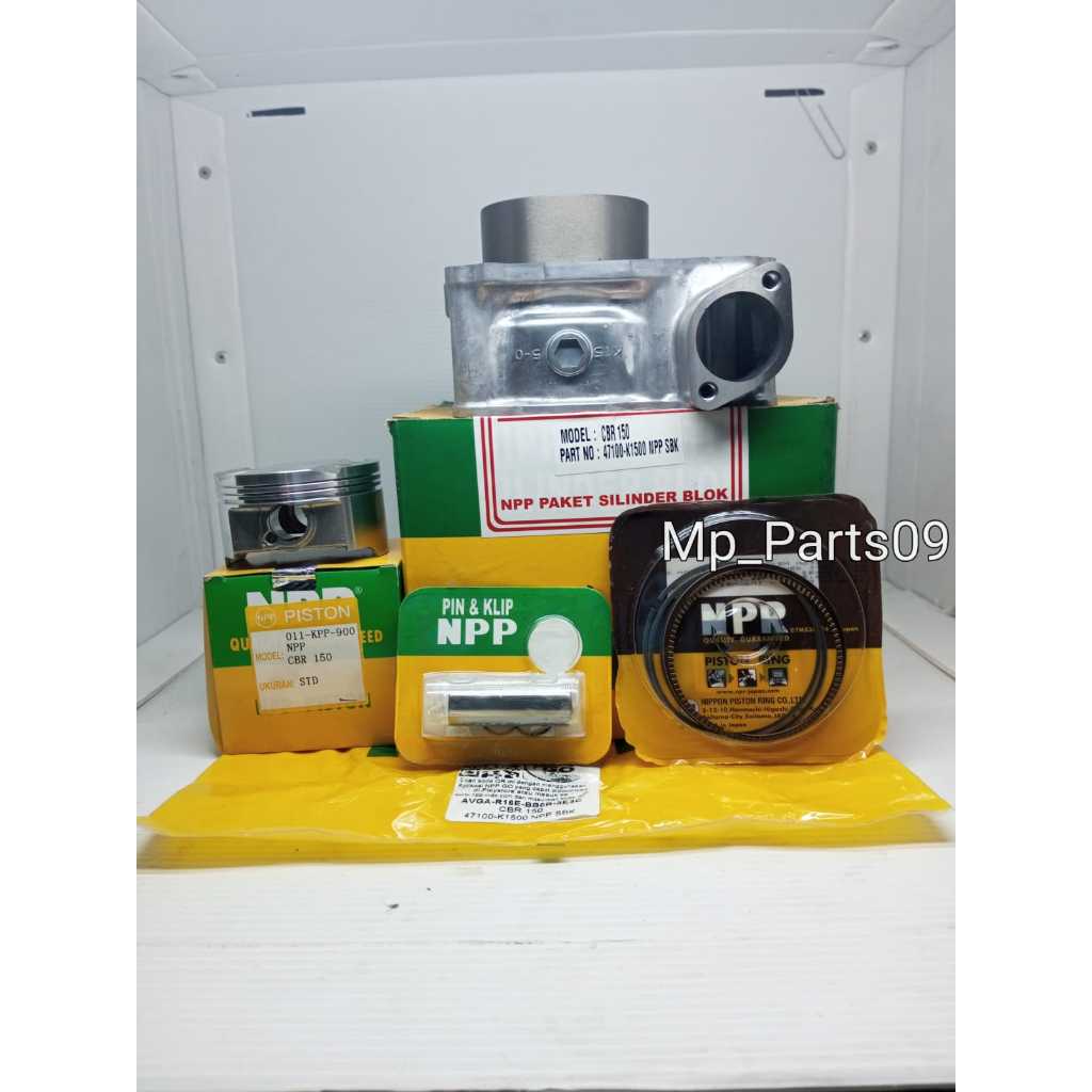 Blok Seher Boring Cylinder Plus Piston Kit Seher Paket CBR 150 CB 150R OLD NPP