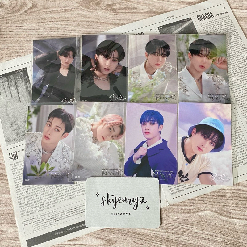 [READY] Stray Kids Japan Sticker Tour Maniac Unveil