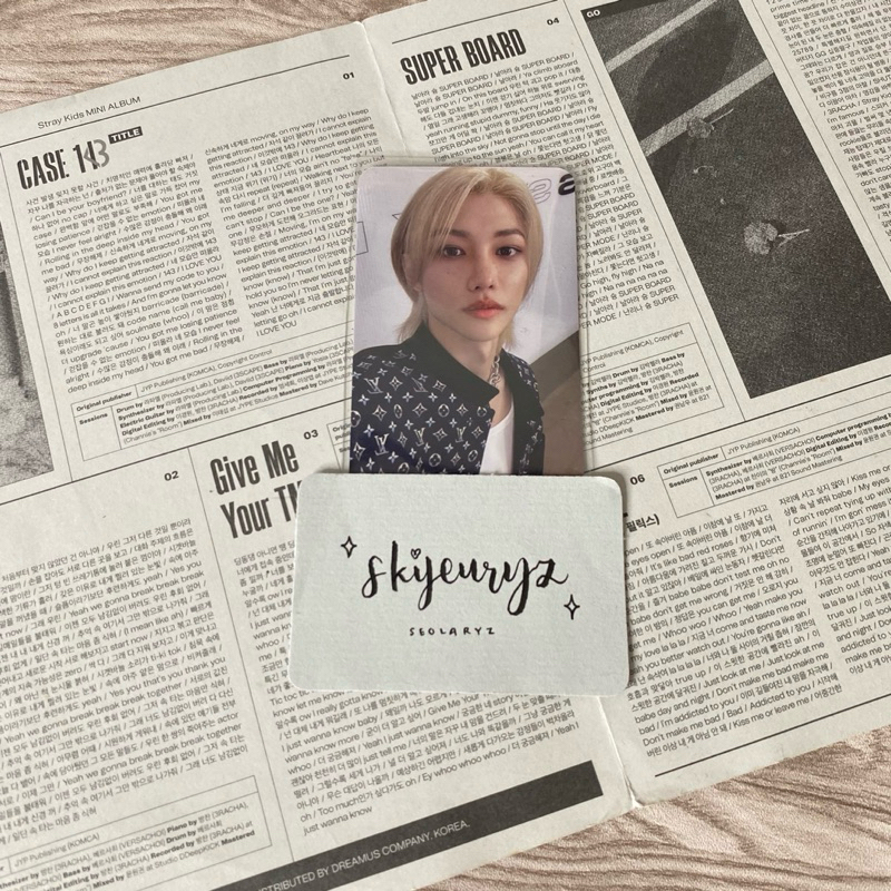 [READY] Stray kids Mymusictaste MMT 5 Star