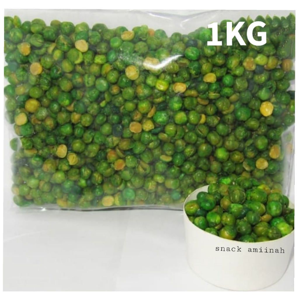 

Kacang polong hijau 1kg matang