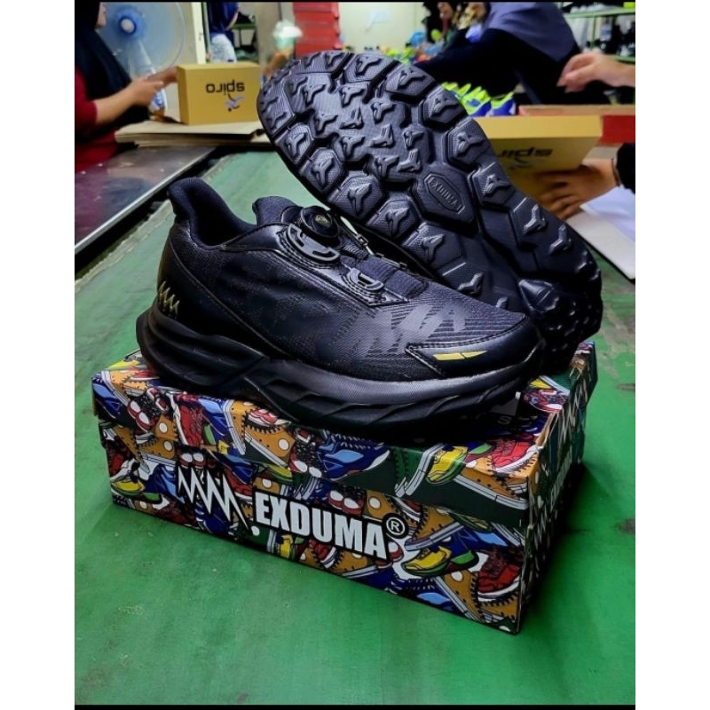 Sepatu Olahraga ALRI EXDuma black Sparco Taliputar OriginaL