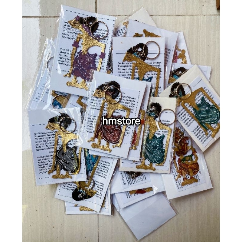 Souvenir Gantungan Kunci Khas Jogja Indonesia