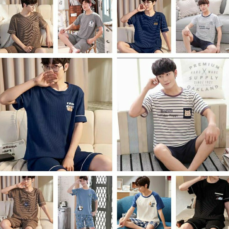 Gebyar promo Baju tidur piyama setelan pria importBaju tidur piyama setelan premiumBaju tidur piyama