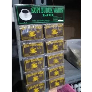 

✨READY✨ KOPI BUBUK WARIS IJO ORIGINAL / KOPI IJO KHAS TULUNGAGUNG / KOPI BUBUK WARIS RENCENG / KOPI BUBUK WARIS 100gr / KOPI BUBUK WARIS 500gr