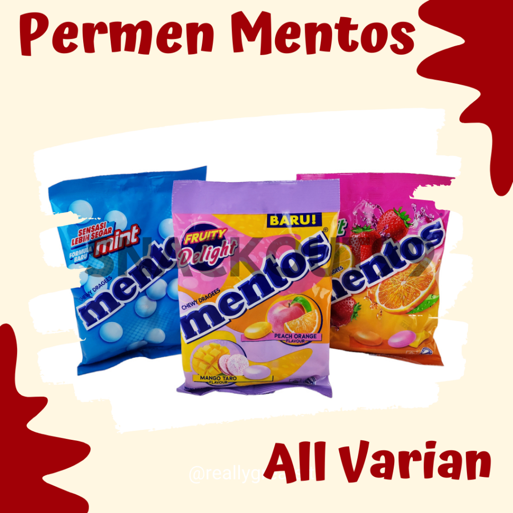 

Mentos Chewy Candy Permen Mint dan Aneka Buah All Variant Termurah Terenak