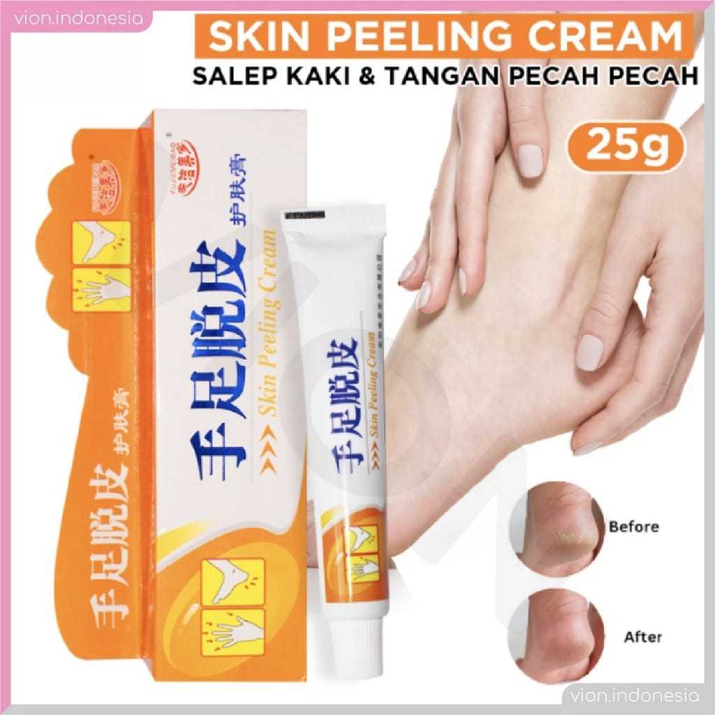 Salep SKIN PEELING CREAM Perawatan Kulit, Penghalus Tangan dan Kaki