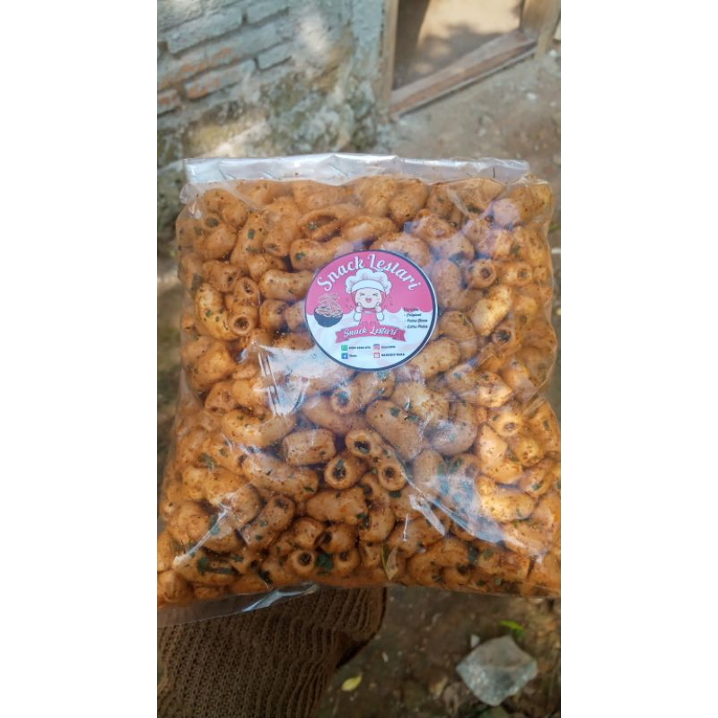 

MAKARONI BANTAT kemasan 1/2kg (PEDAS)