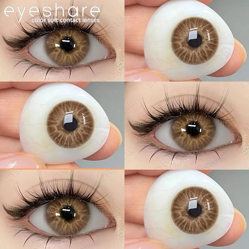 Eyeshare Softlens Cyprus brown/Grey gojek instan Medan