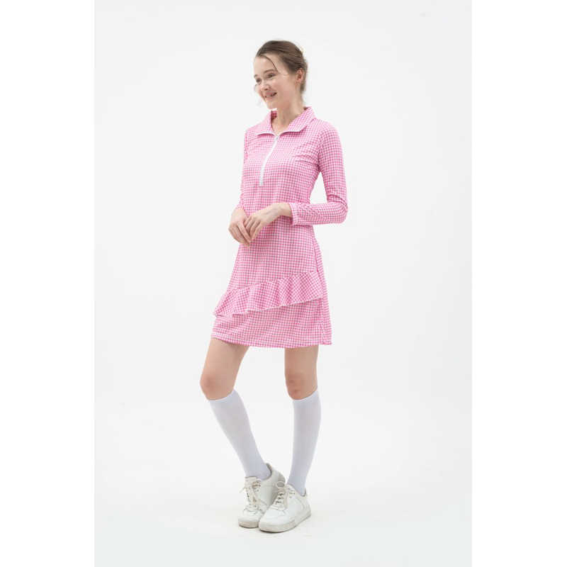 baju golf wanita / dress golf / dress golf lengan panjang
