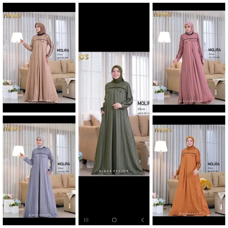 MOLIRA DRESS ORI BY NINOS DESIGN