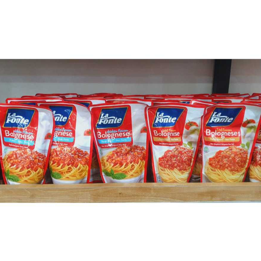 

lafonte saus pasta bolognese ayam 290gr