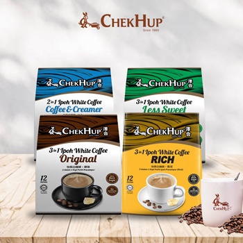 

1 Pack Ipoh White Coffee Chek Hup Free 2 Sachet