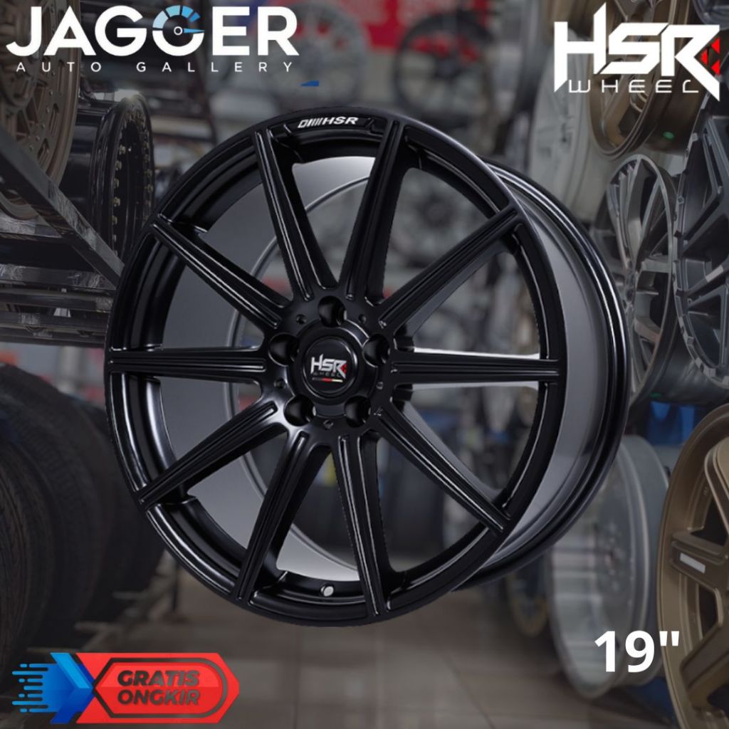 Velg mobil murah ring 19 original HSR LUBECK untuk mobil  AUDI,MERCEDES SLS,INOVA.RUSH DLL