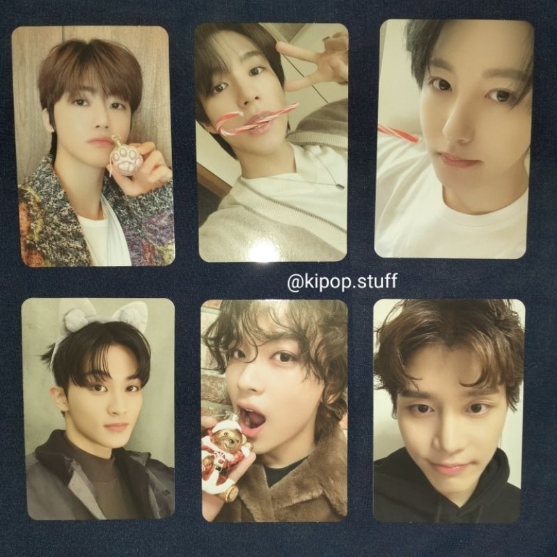 ( READY INA ) photocard nct dream nct 127 trading card pink christmas official haechan mangap