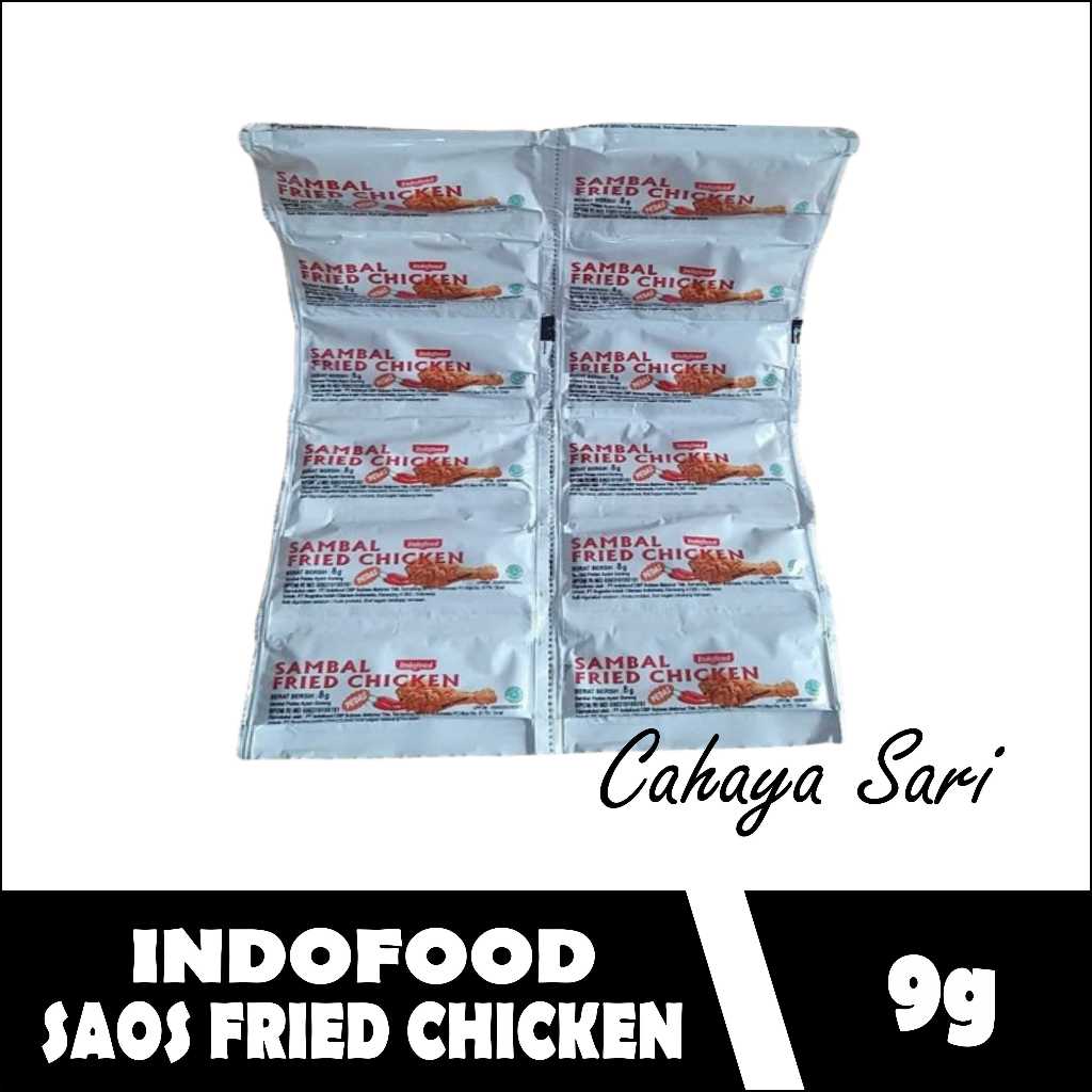 

indofood Sambal Fried Chicken Sachet 8 g (isi 24 pcs)