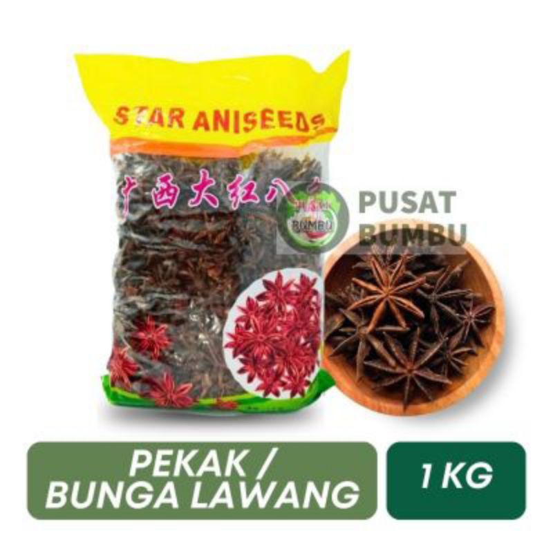 

bunga lawang kering/pekak bunga lawang kering 100gr