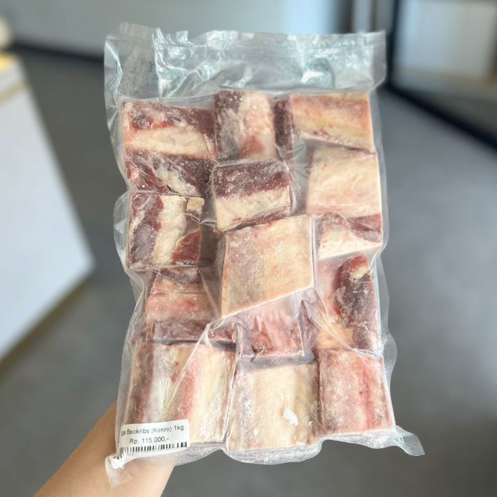 

Iga Sapi Konro / Australian Beef Backribs 1kg - Super Daging Palembang