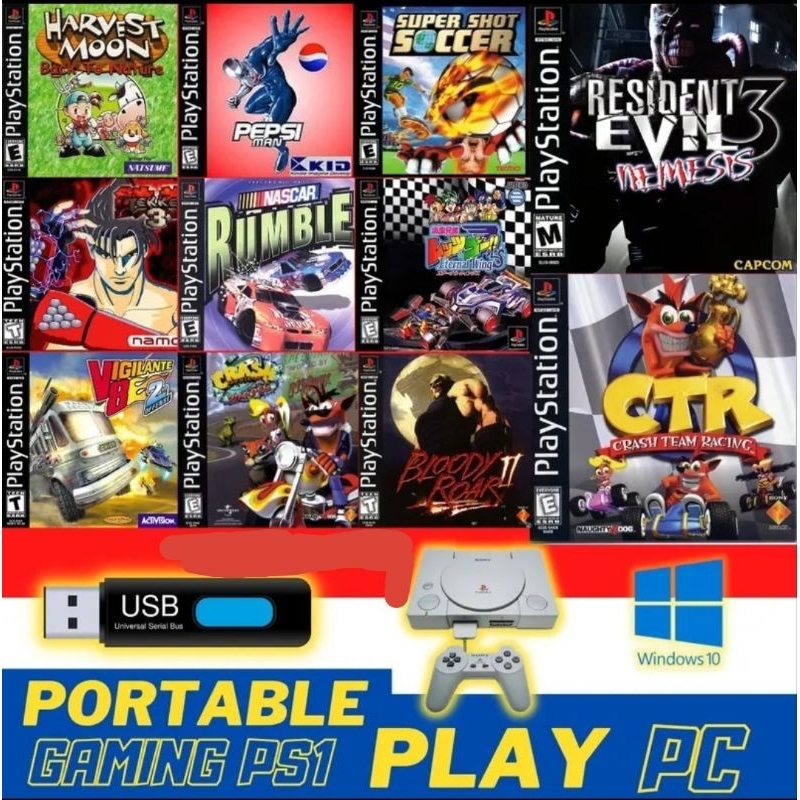 Flashdisk full game ps1 android/PC
