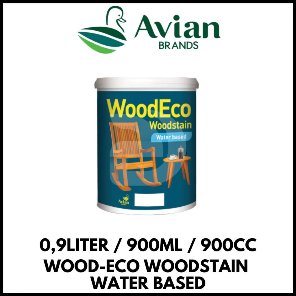 WoodEco Woodstain Acrylic WATER BASED 0,9Liter