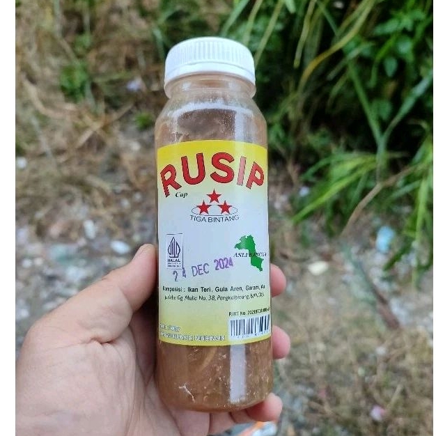 

Rusip Bangka Cap Tiga Bintang Bangka oleh oleh bangka makanan khas bangka toko snack bangka jojo