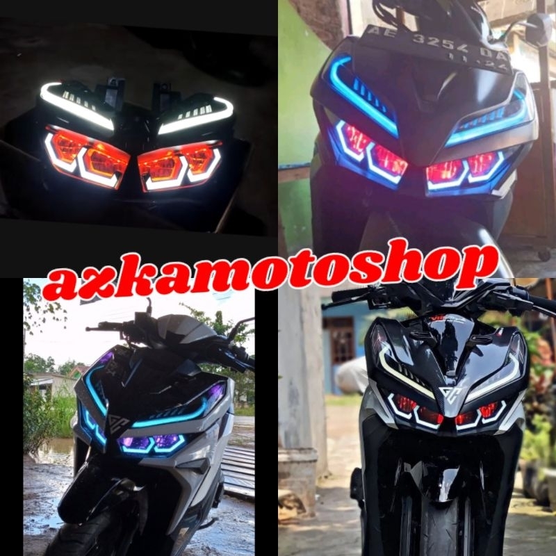 lazy hexa vario  new 125 150 gen1 gen 2 dan gen 3 hexa frame vario new