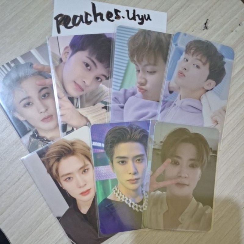pc lucky draw jaehyun mark digipack ayyo 2 baddies empathy dream Keychain Jaehyun neo city the origi