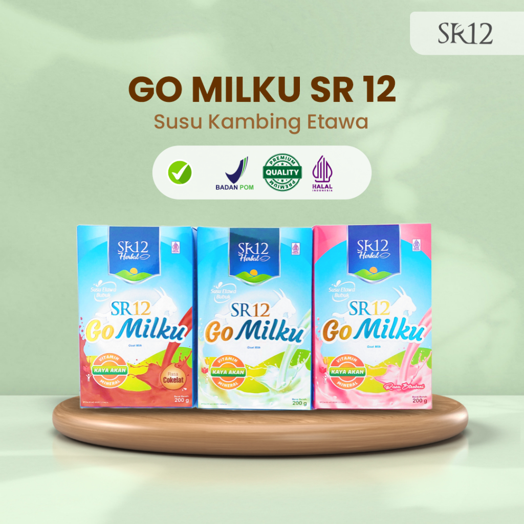 

SR12 Go Milku Susu Kambing Etawa - Susu Penggemuk Badan