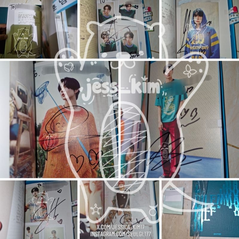 ALBUM ENHYPEN SIGNED ALL MEMBER (BACA DESKRIPSI)