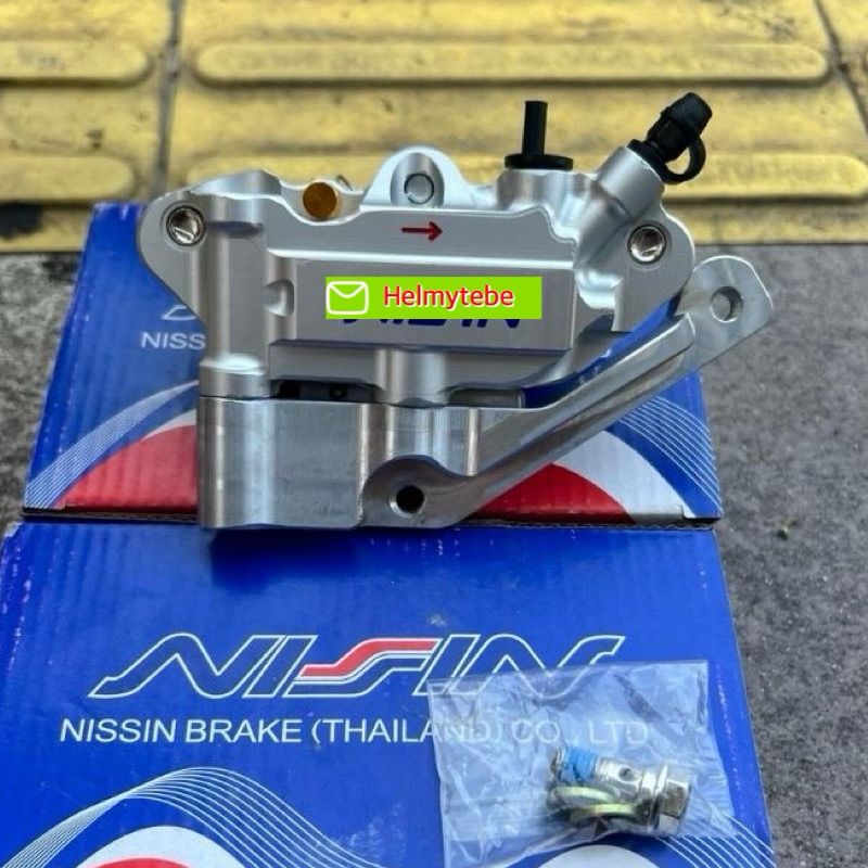 kaliper monoblok nissin brembo 4p pnp skok mp tiger / breket monoblok tiger mp