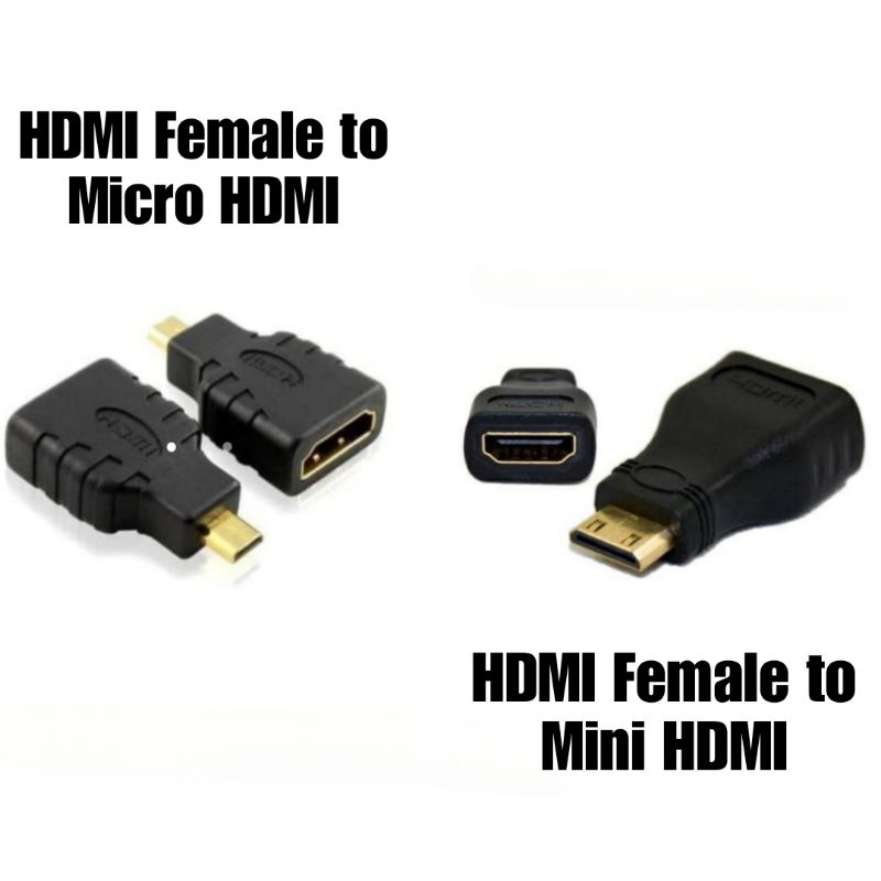 Konektor HDMI Female to Mini / Micro HDMI - Converter HDMI Female to Mini / Micro HDMI