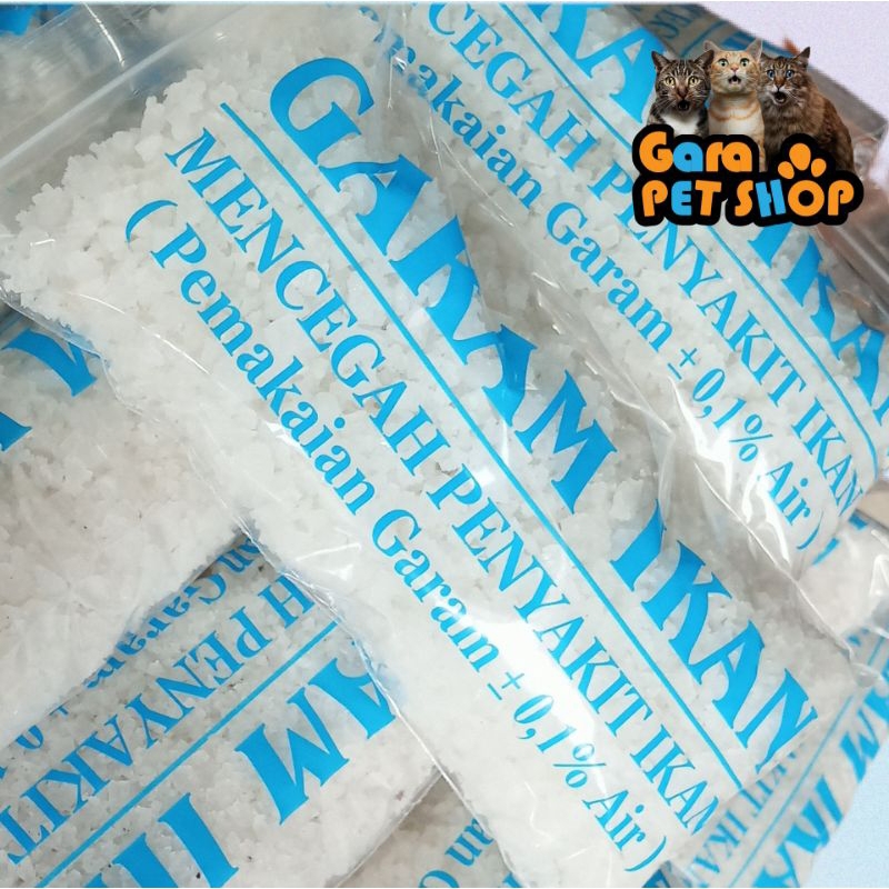 Garam Ikan Koi Koki Chana Dll Pencegah Dan Obat Penyembuh 500 g 1/2kg Gara Pershop859