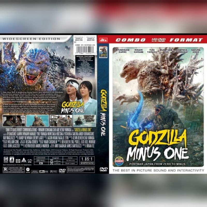 Kaset Film GODZILLA MINUS ONE [ 2024 ]