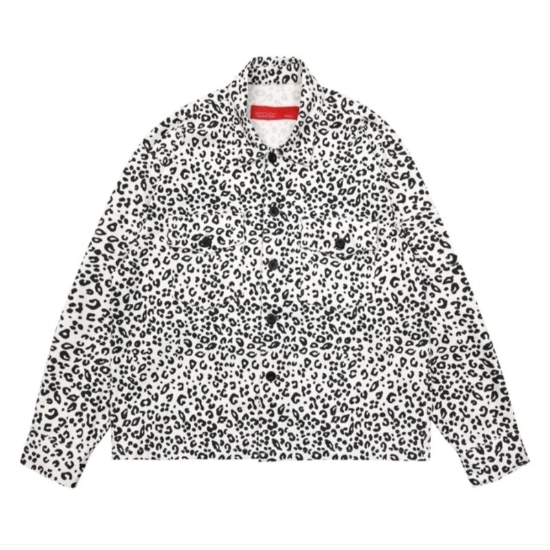 Jacket lucille leopard white Thanksinsomnia