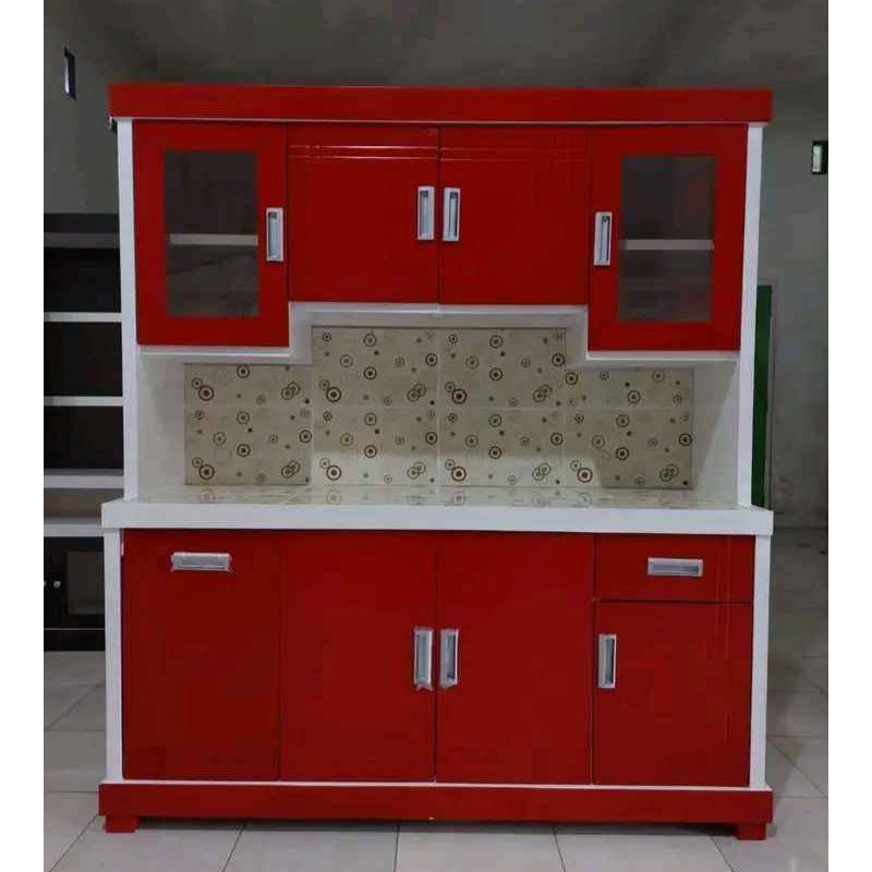 LEMARI / RAK PIRING KAYU