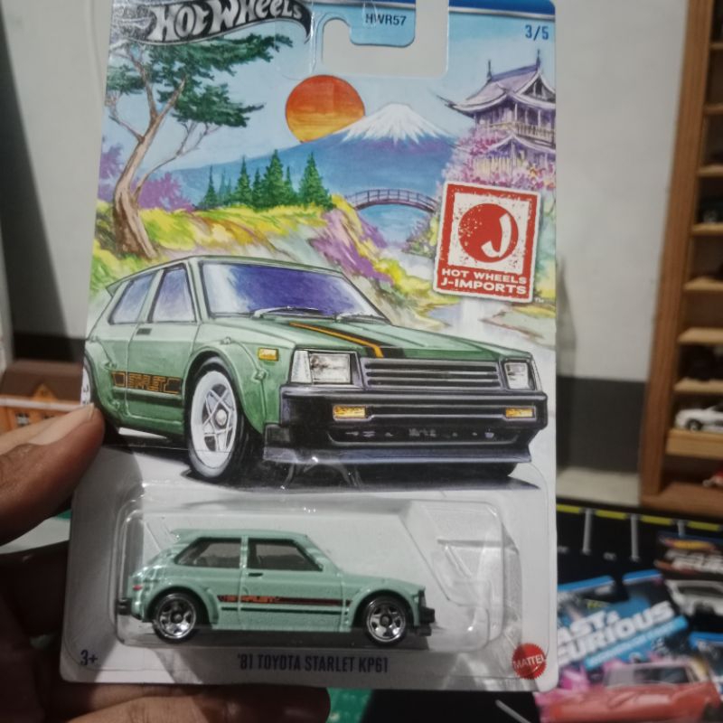 Hotwheels 81 Toyota Starlet