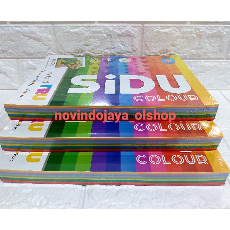

Murah Keren HVS WARNA MIX 1 WARNA RAINBOW 8 GSM SIDU 25 LEMBAR TERMURAH