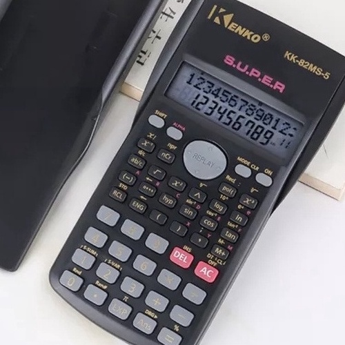 

Serba Ada Kalkulator Sekolah Scientific KENKO 82ms Calculator Ujian Ilmiah sin cos tan