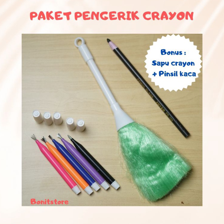 

Diminati Promo Paket Set Pengerik Crayon