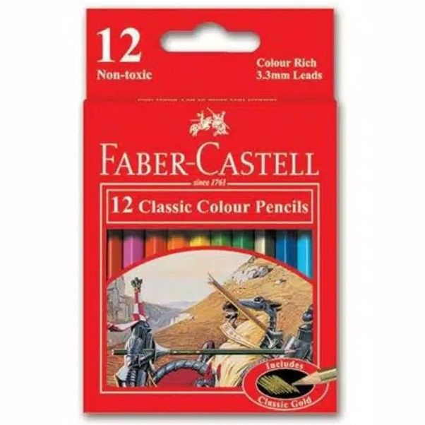 

Harga Sahabat Pensil Warna Faber Castell 12 Classic Pendek