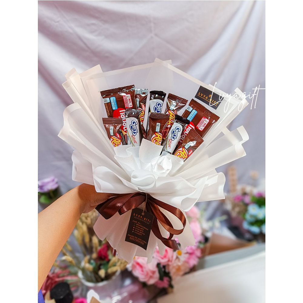 

LVYA.GIFT 4321.60 BUKET SNACK PREMIUM SMALL SIZE MONOCHROME