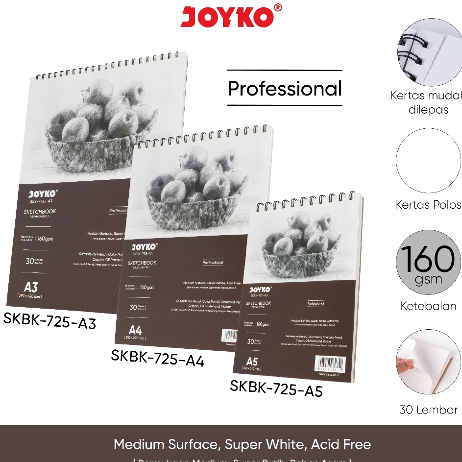 

Promo Terbaru Buku Sketsa Gambar Sketch Book Joyko SKBK725