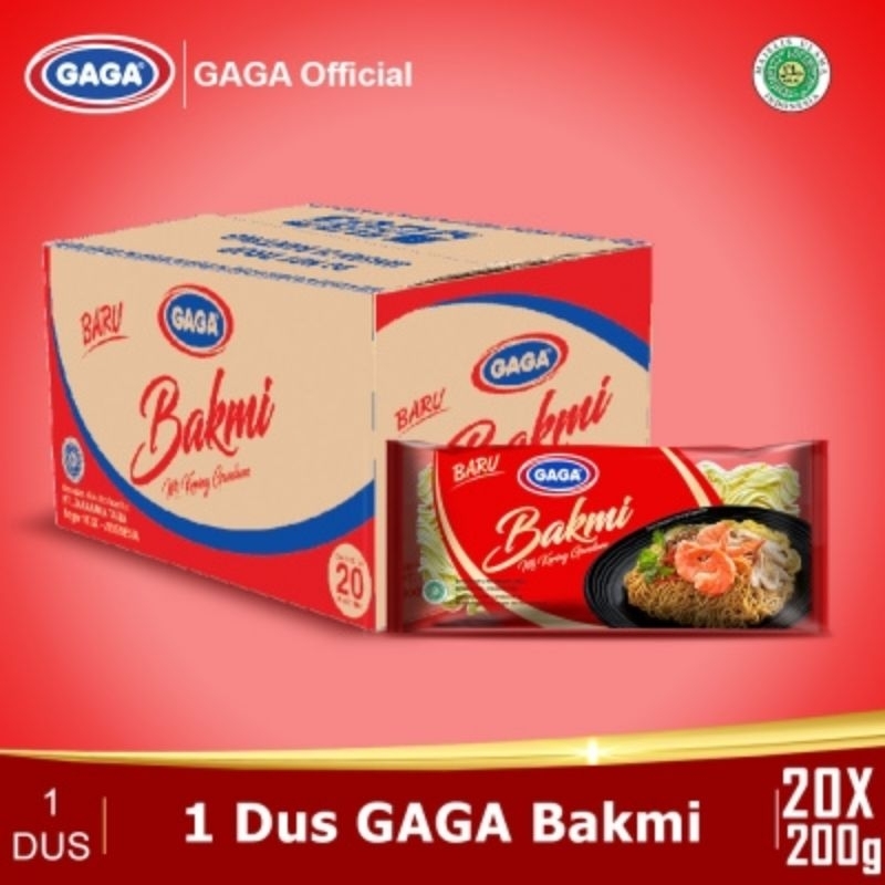 GAGA BAKMI 200gr (1 DUS)