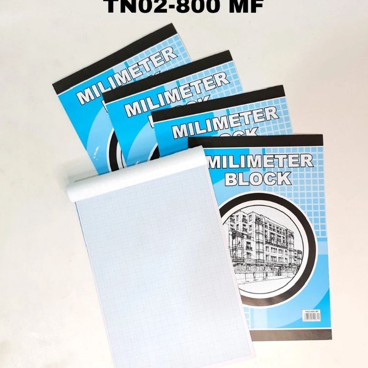 

Super Shipping Buku Milimeter Block Folio TN28MF 1pak1 buku
