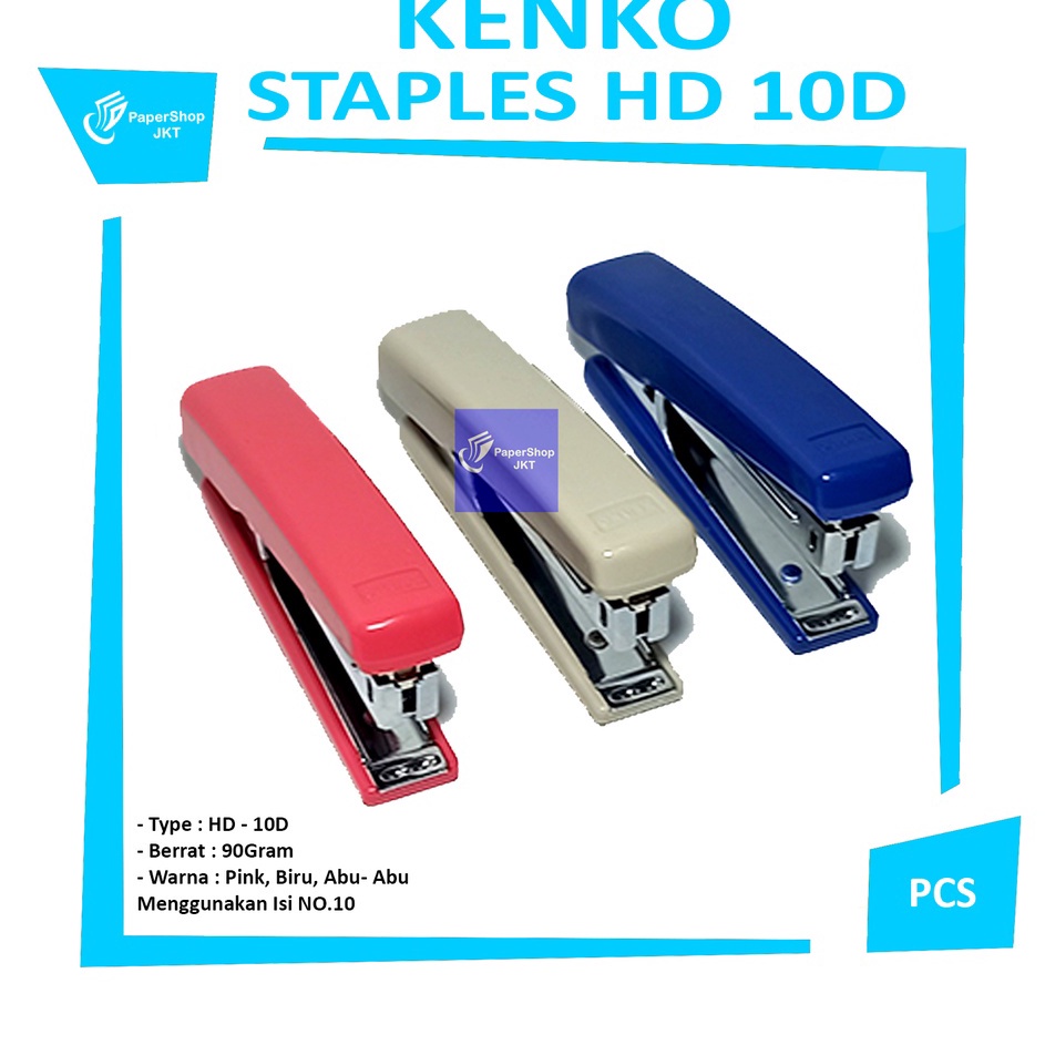 

Produk Viral KENKO Stapler HD1D Staples Pcs