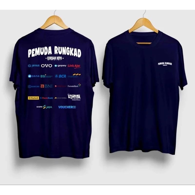 Tshrit Baju Kaos Distro  Slot Pemuda Rungkad / Kaos Pria Wanita