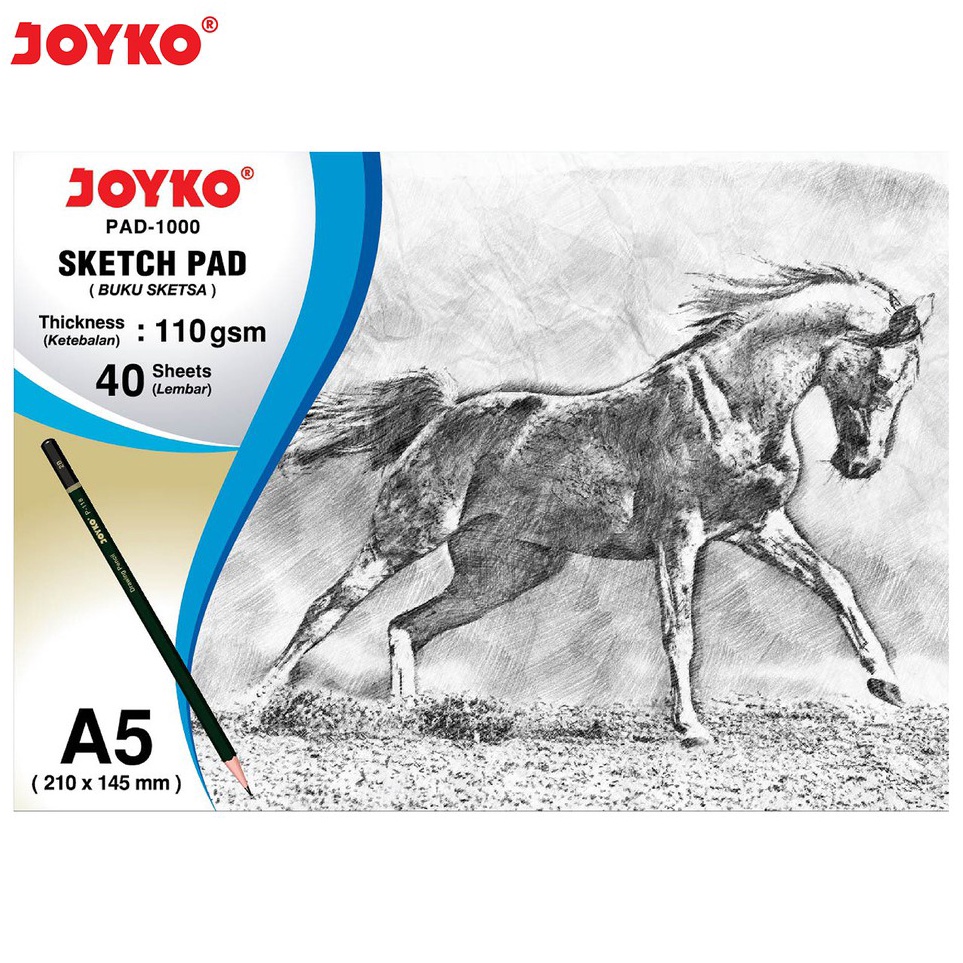 

Super Stok JOYKO DRAWING BOOK SKETCH PAD A5 BUKU GAMBAR SKETSA PAD1